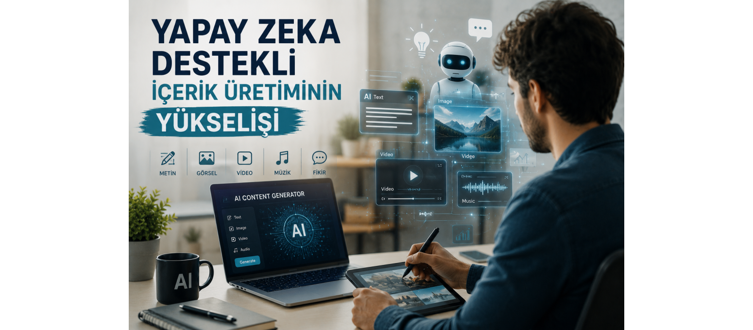 Yapay Zeka Destekli İçerik Üretiminin Yükselişi