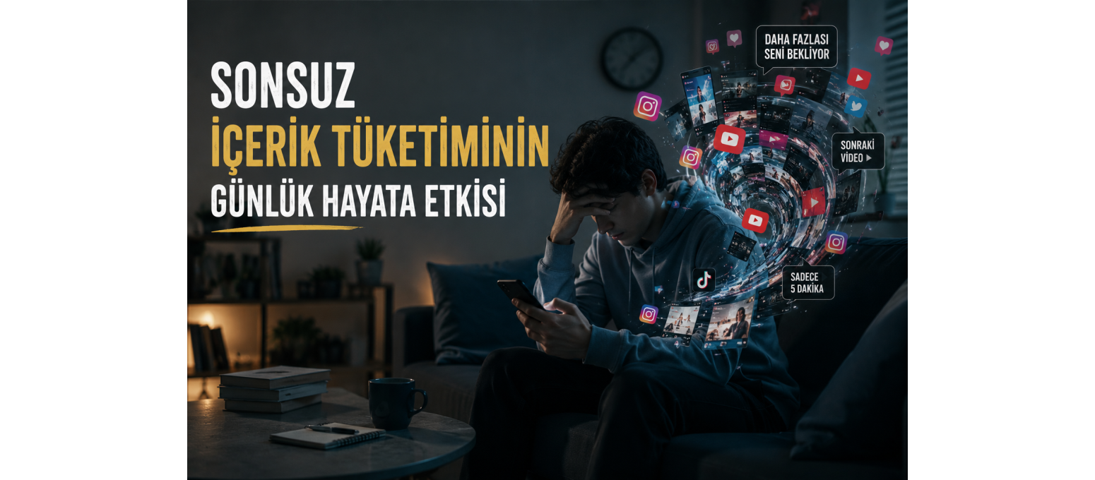 Sonsuz İçerik Tüketiminin Günlük Hayata Etkisi