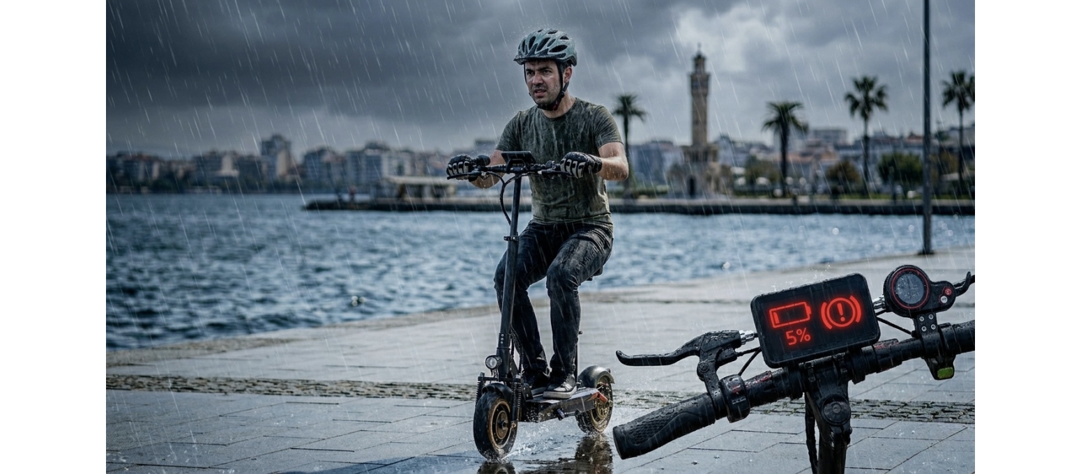 Elektrikli Scooter Kullanırken Yapılan Hatalar