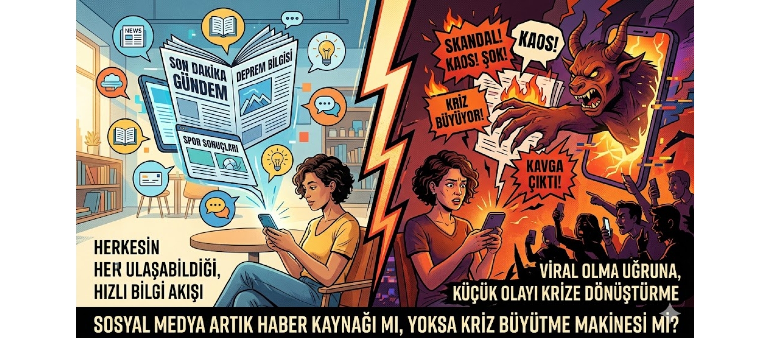 Sosyal Medya: Haber mi, Kriz mi?