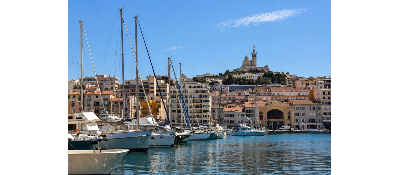 Marsilya’da Bir Gün: Akdeniz Ruhu ve Şehrin Kaotik Güzelliği