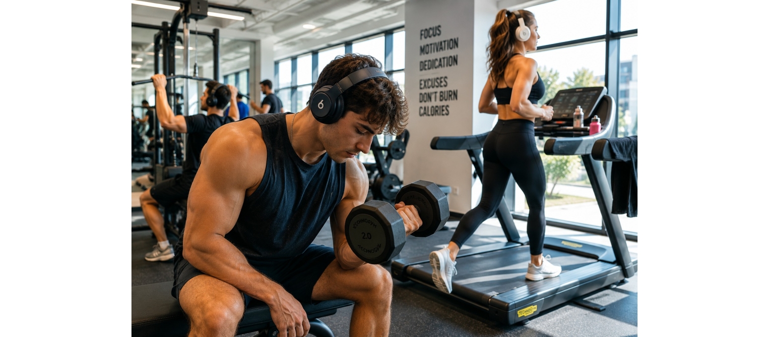Spor Salonlarında Herkes Neden Kulaklık Takıyor?