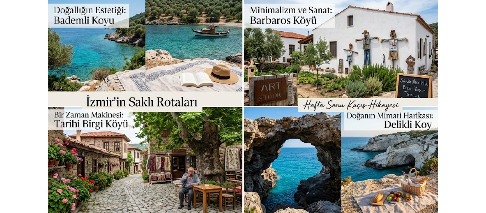 Şehirden Uzaklaşma Sanatı: İzmir’in Saklı Rotalarında Bir Hafta Sonu