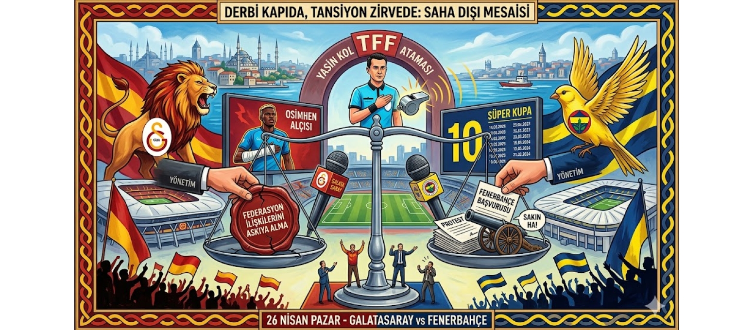 Derbi Kapıda, Tansiyon Zirvede: Ezeli Rekabette 