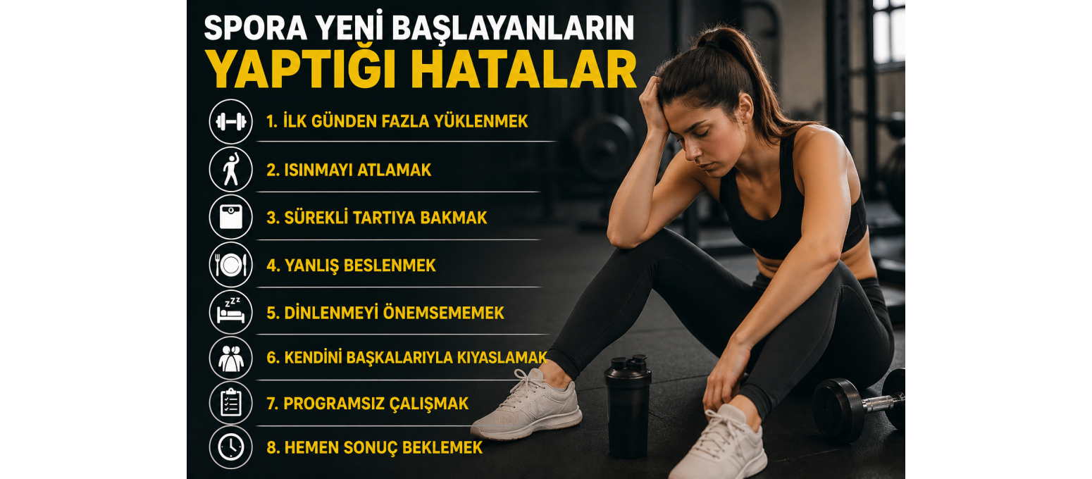 Spora Yeni Başlayanların Yaptığı Hatalar