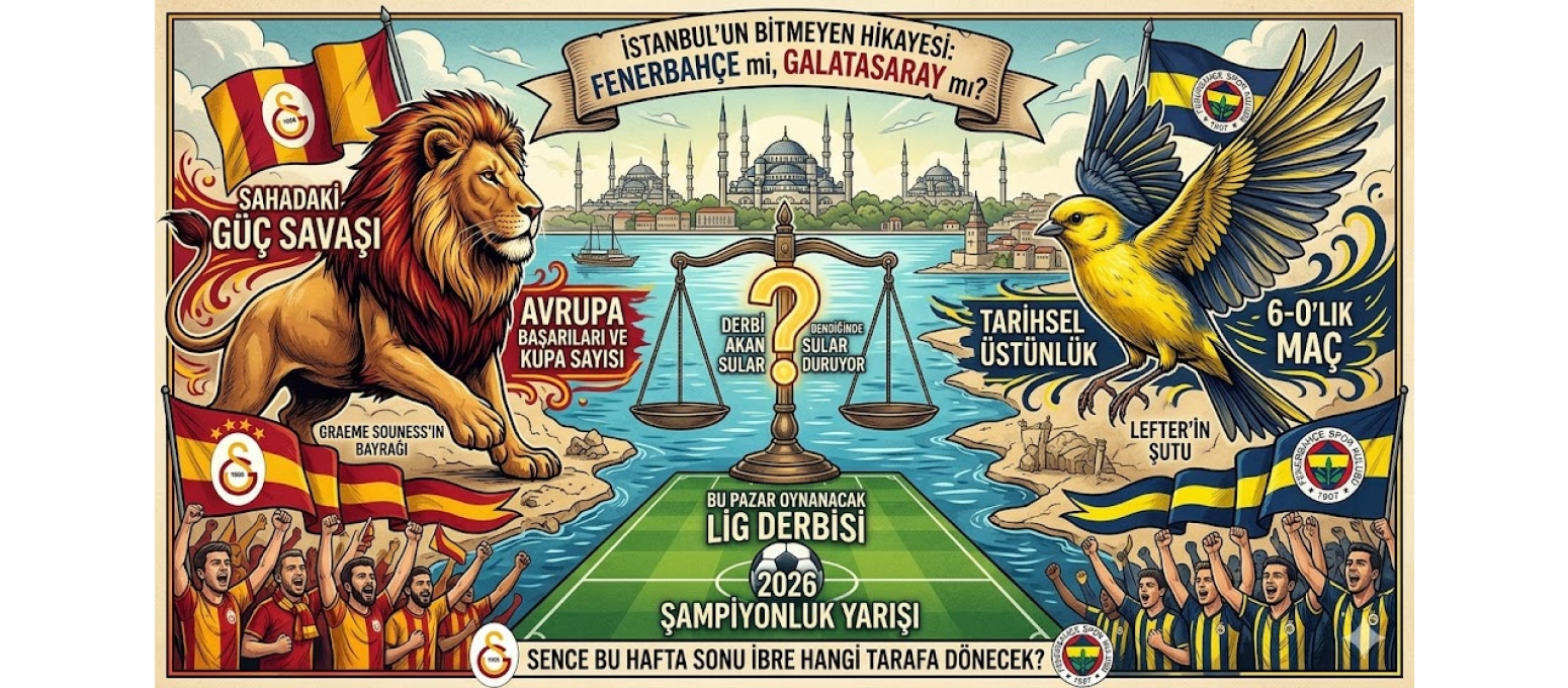 İstanbul’un Bitmeyen Hikayesi: Fenerbahçe mi, Galatasaray mı?