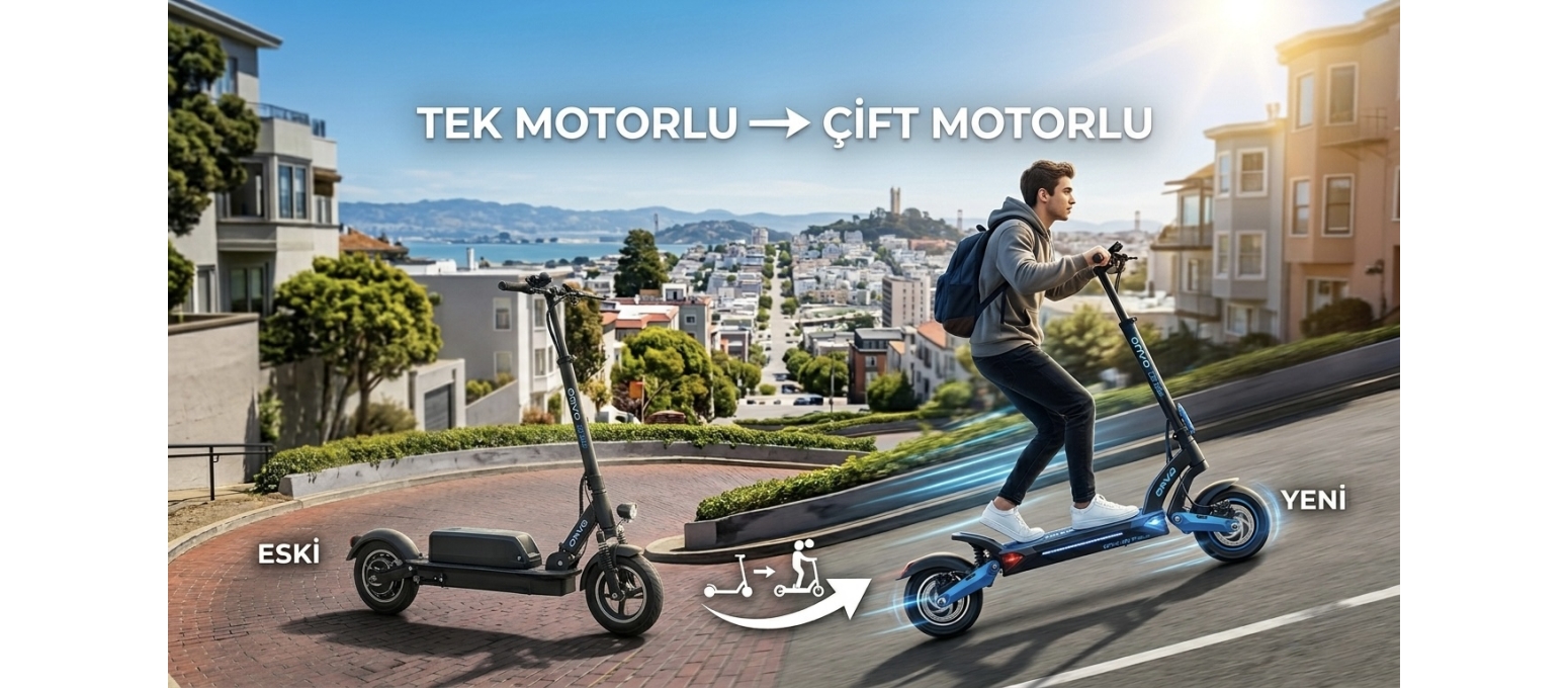 Neden Scooter’ımı Değiştirdim? (Tek Motorludan Çift Motorluya)